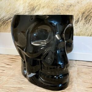 New Pottery Barn Walking Dead Skull Wine Ice Bucket Gothic